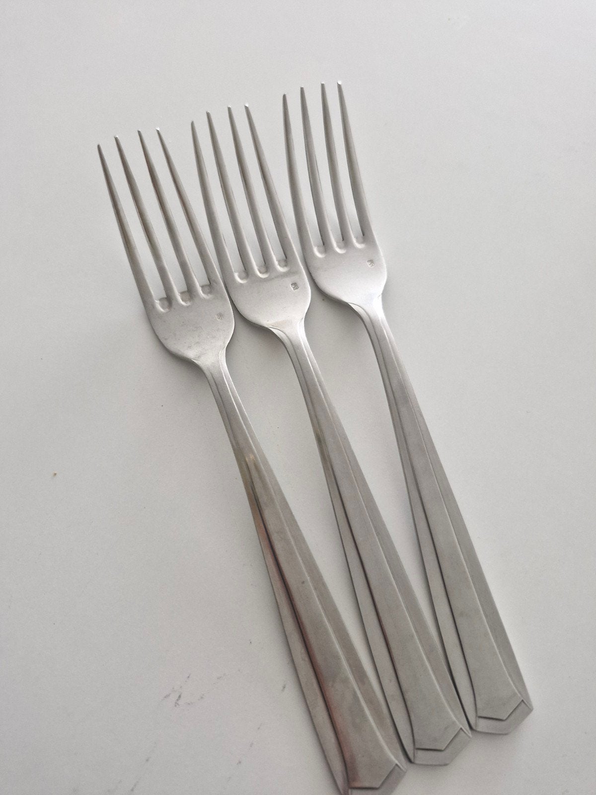 Verzilverde Ercuis oestervorken, Ophalen, Overige merken, Zilver