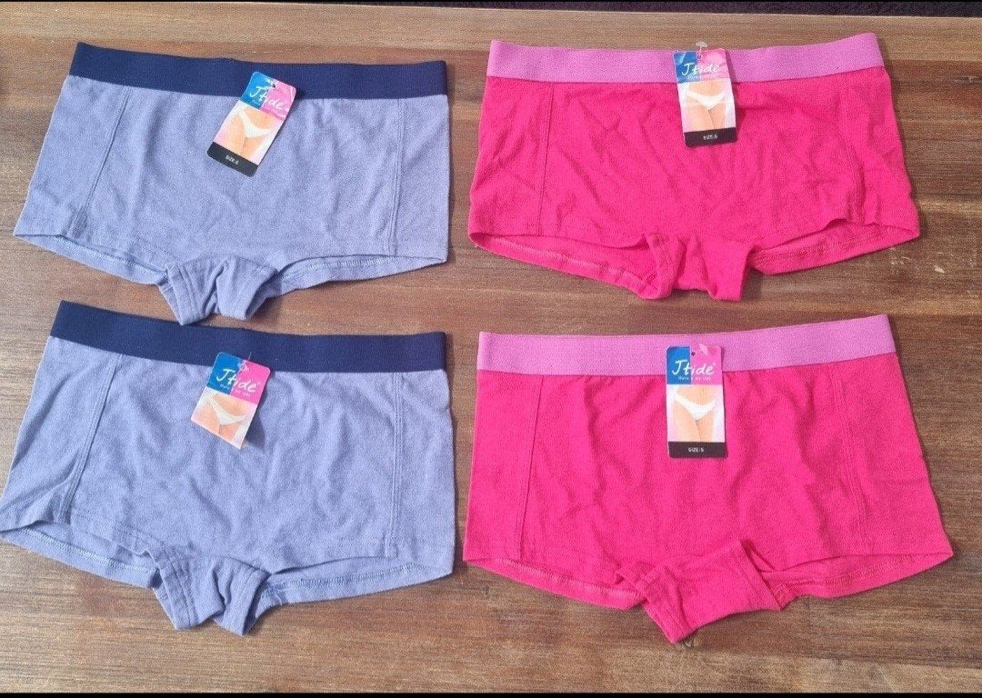 JTIDE 4x Nieuwe Dames Boxers Maat S Valt als Maat M, Kleding | Dames, Ondergoed en Lingerie, Jtide, Ophalen of Verzenden, Blauw