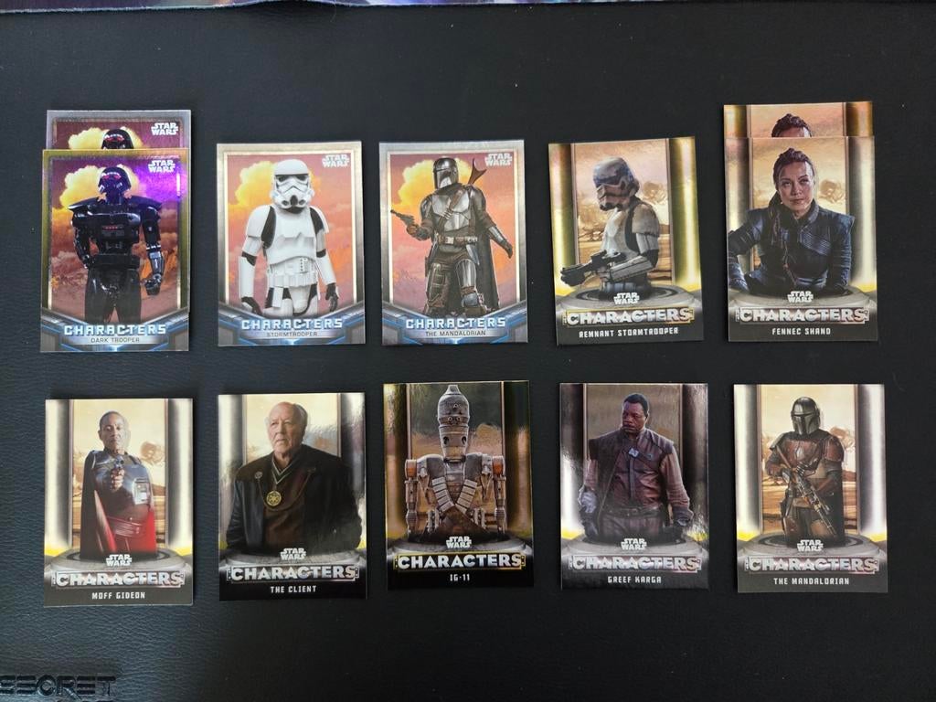 Star Wars Mandalorian topps trading cards, Enlèvement ou Envoi