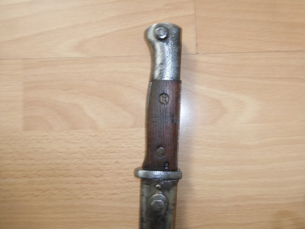 Duitse Mauser bajonet wo1 zaagtanden, Verzamelen, Verzenden, Overige soorten, Mes of Dolk