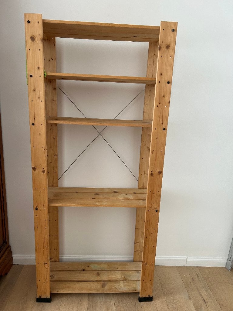 Opbergplanken, Ophalen, Etagère, Hout, Gebruikt