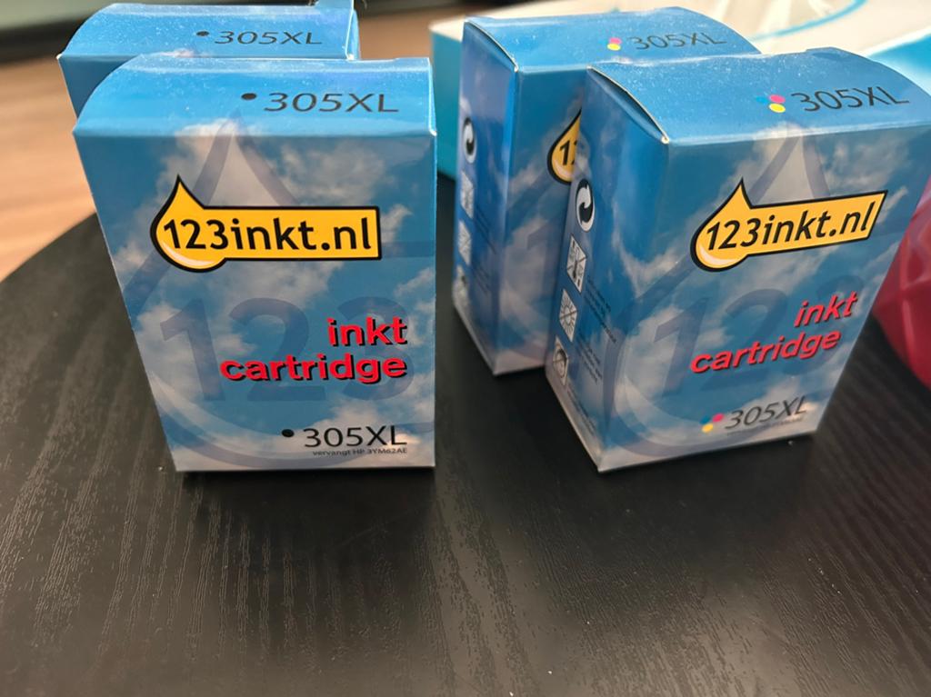 Inktpatronen zwart wit en kleur, Ophalen, Zo goed als nieuw
