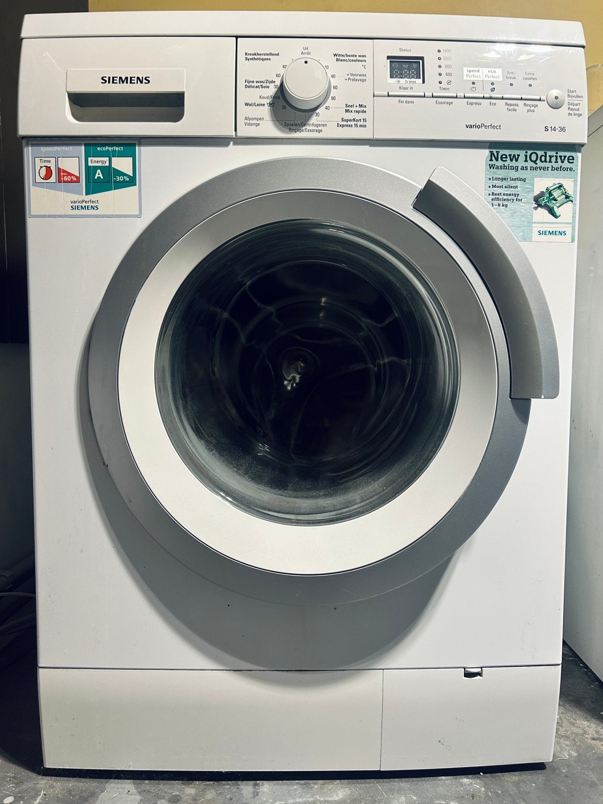 Siemens wasmachine zkt nieuwe thuis, Enlèvement, Utilisé, Chargeur frontal