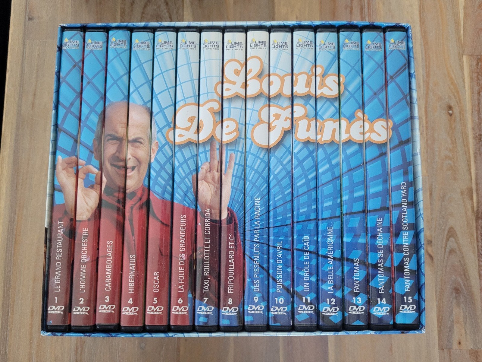 Louis De Funès 15 dvd-box, Ophalen of Verzenden