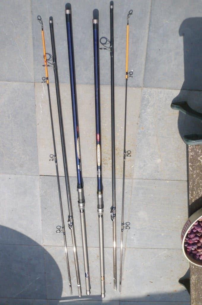 Set van 2 strandhengels Arca, Watersport en Boten, Hengelsport | Zeevissen, Ophalen, Gebruikt, Werphengel