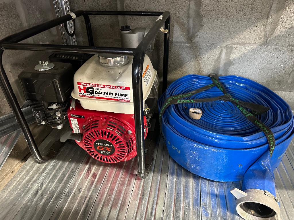 Waterpomp op benzine SST 80 hx3 daishin, Ophalen, Zo goed als nieuw, Handmatig, Overige typen