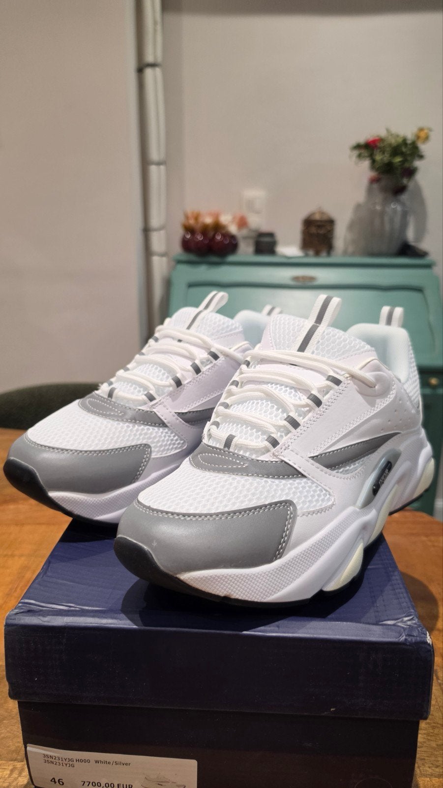 Dior B22 1:1 blanche neuve, Vêtements | Hommes, Neuf, Enlèvement ou Envoi, Blanc, Dior
