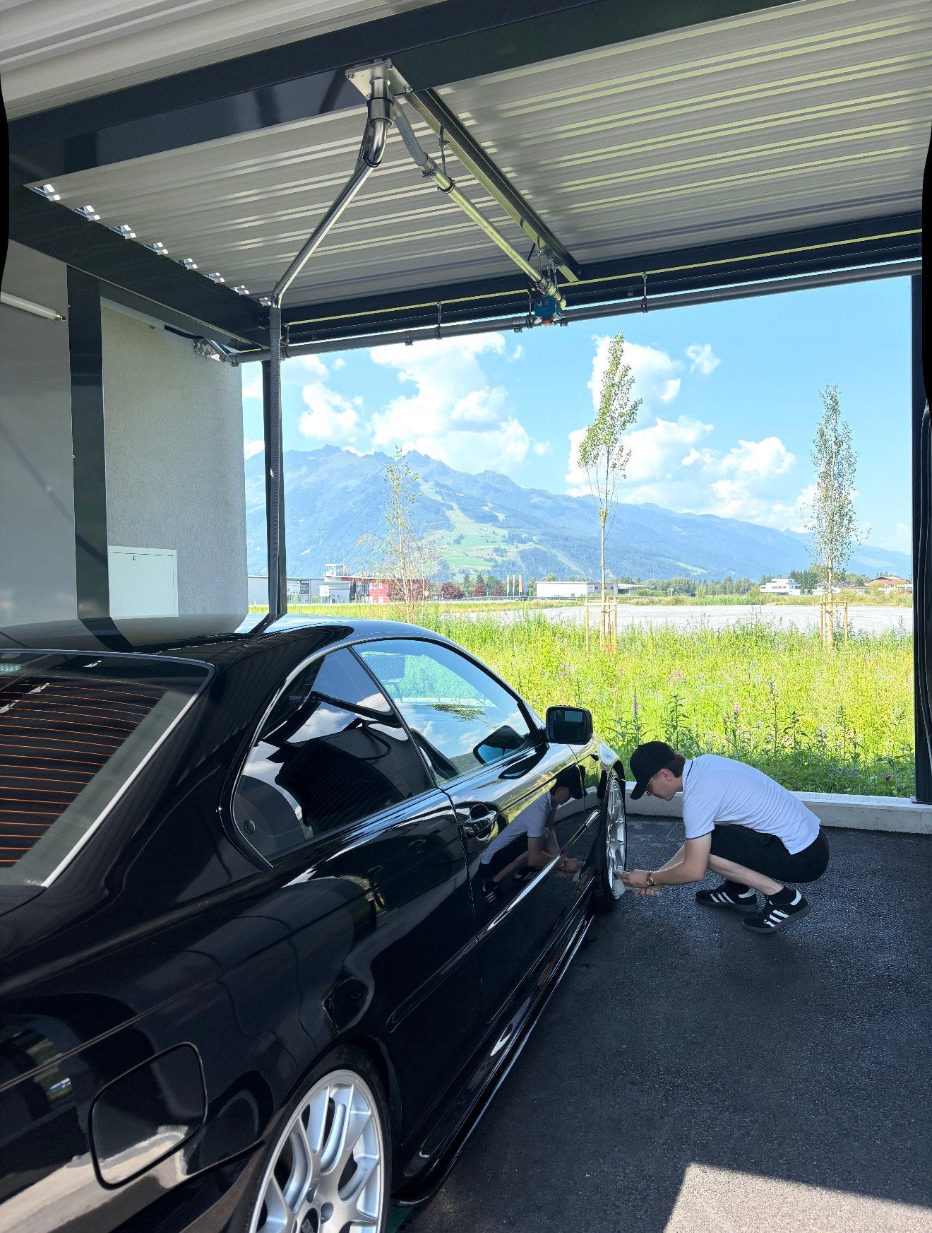 Side skirts BMW E46, Ophalen
