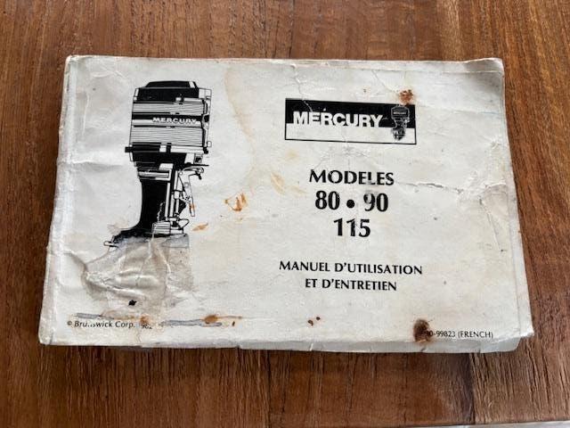 Réservez des bateaux à moteur Mercury, Sports nautiques & Bateaux, Enlèvement ou Envoi, Utilisé, Livre ou Carte hydrographique