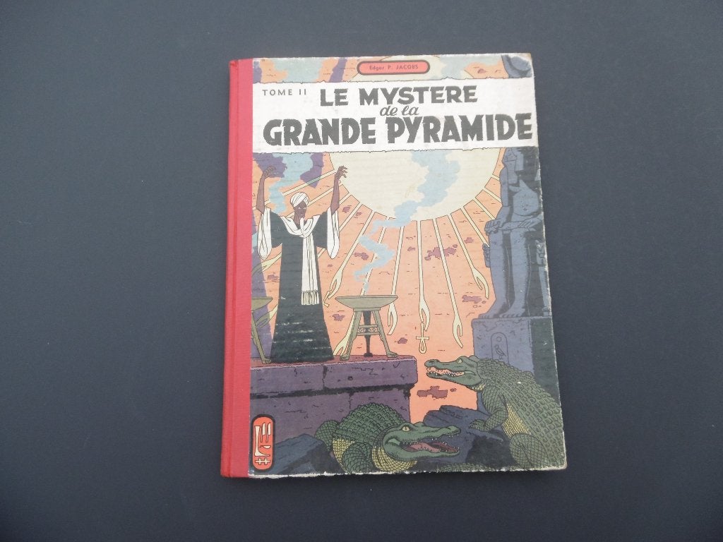 Blake & Mortimer : Mystère de la grande pyramide 2 EO 1953, Livres, Enlèvement ou Envoi