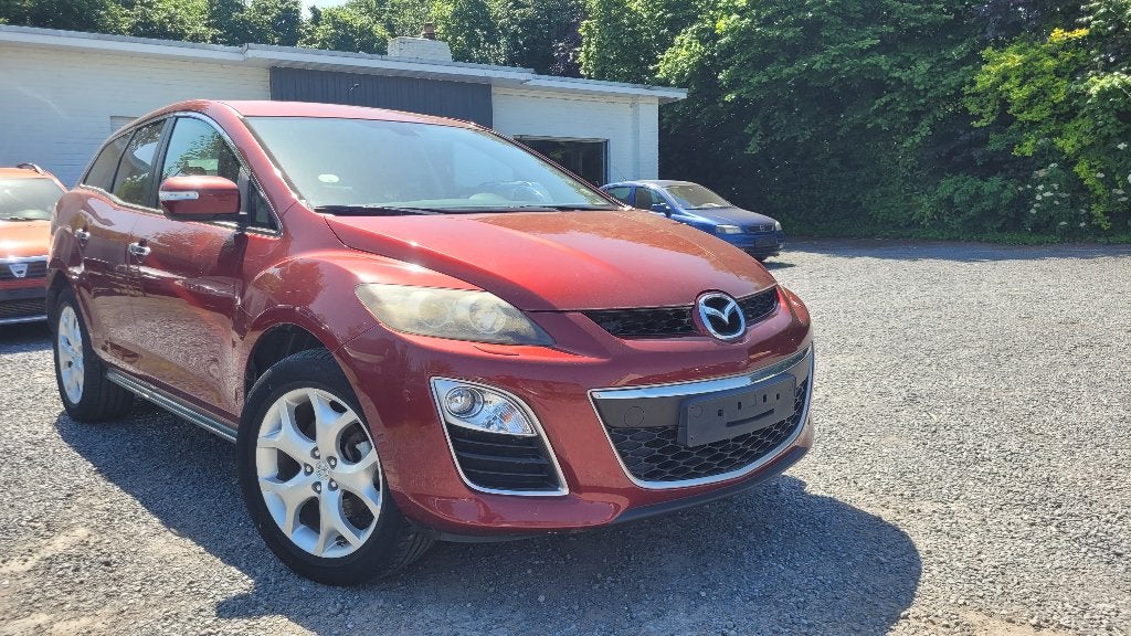 mazda CX-7 2.2cdvi 4X4 AIRCO LEDER 1STE EIG 2011, Euro 5, Sound system, Zwart, 4 cilinders