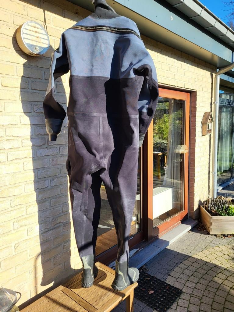 Heren droogpak maat 3xl, merk Bare, schoenmaat 46,, Watersport en Boten, Duiken, Ophalen