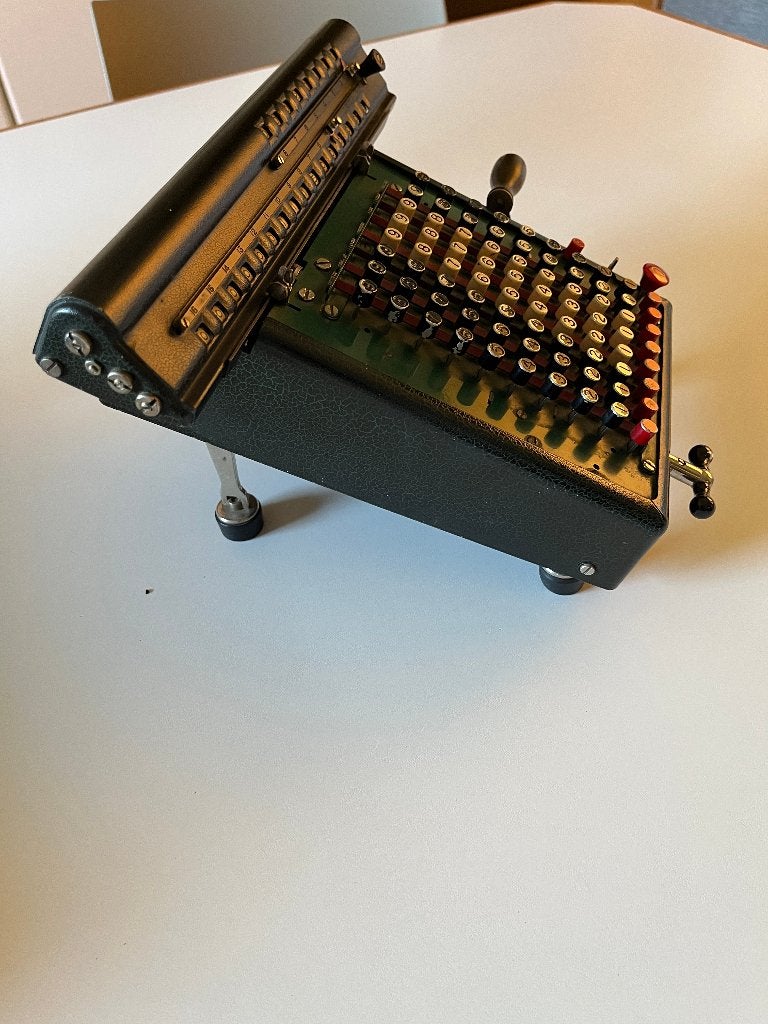 Antieke rekenmachine, Enlèvement