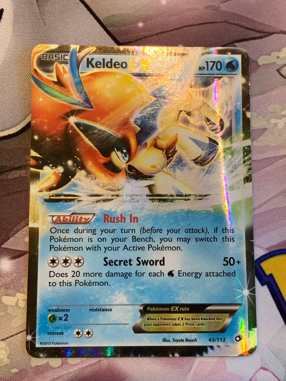 Keldeo ex 45/113, Ophalen of Verzenden, Zo goed als nieuw