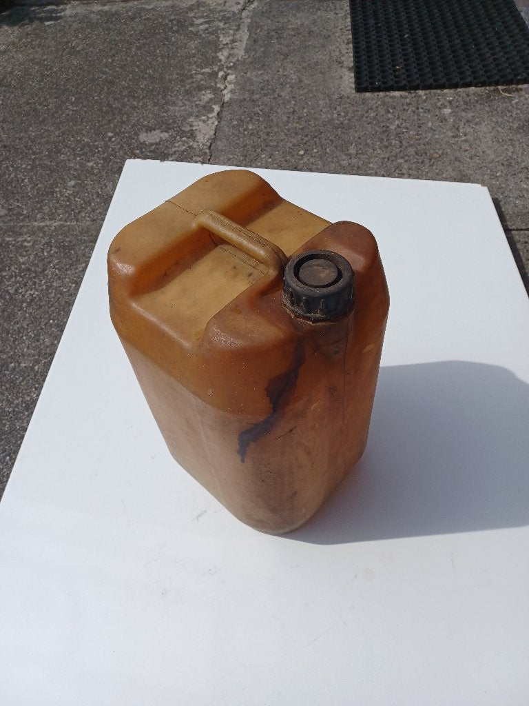 Grote Kunststof Jerrycan / Bidon (ca. 20 - 25 Liter), Moins de 75 litres, Enlèvement, Utilisé, Synthétique