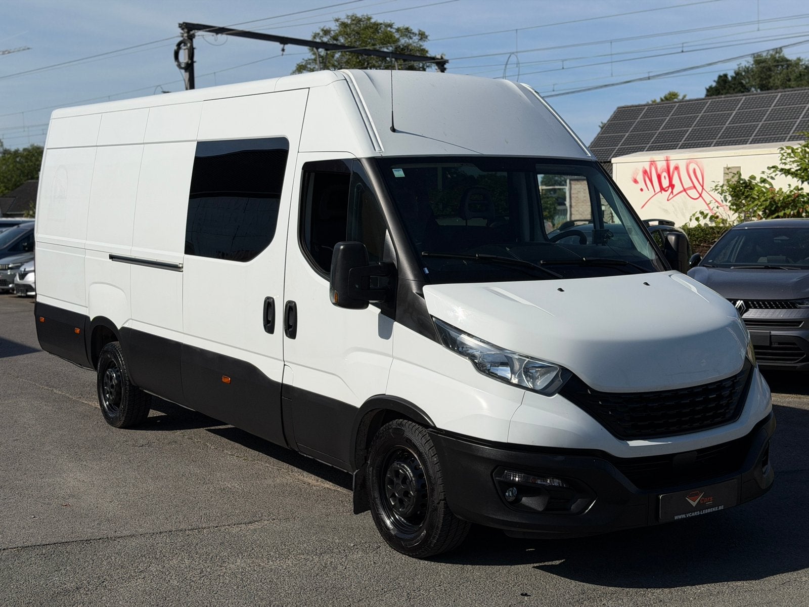 Iveco Daily dubbele cabine 7pl navi airco PERF STAAT+keuring, Auto's, Bluetooth, Euro 6, Iveco, Bedrijf