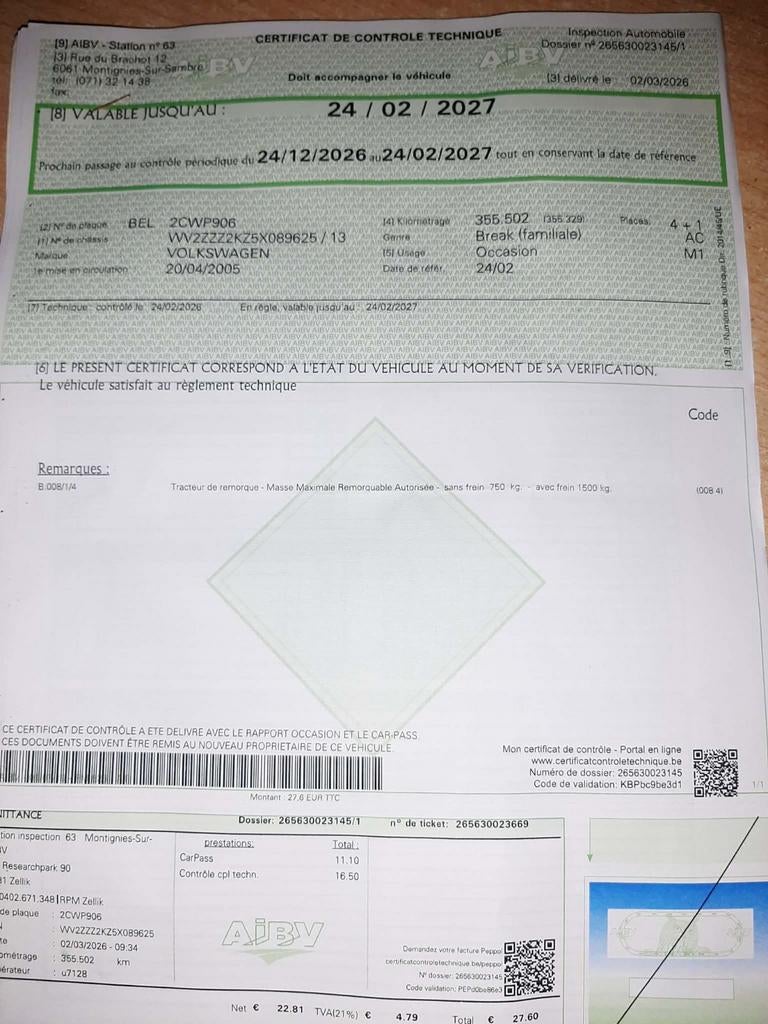 Volkswagen Caddy 1.9TDI prête à immatriculer aucun problème, Computers en Software, Besturingssoftware, Ophalen of Verzenden