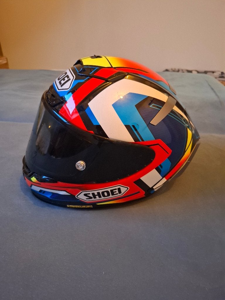 Shoei race helm...size S, Motoren, Heren, Ophalen of Verzenden, Integraalhelm, S