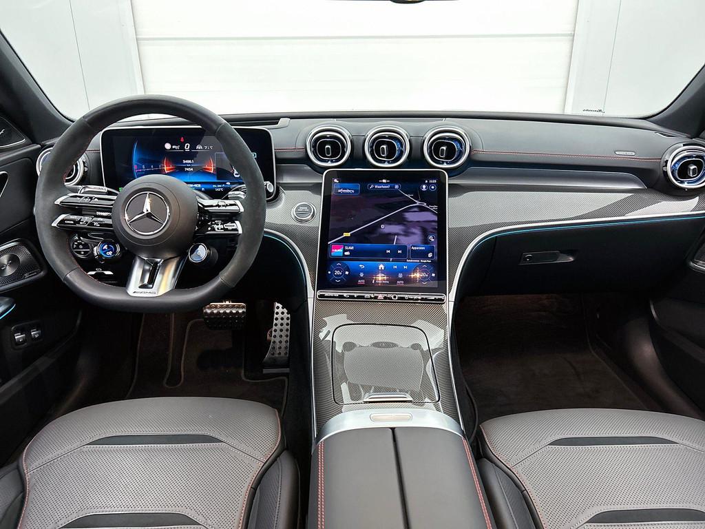 Mercedes-Benz C-Klasse Berline Mercedes-AMG 63 S E Performan, Auto's, Mercedes-Benz, Automaat, Stof, 4 cilinders, https://public.car-pass.be/vhr/93856573-fce8-46bc-8432-122238cfb71a