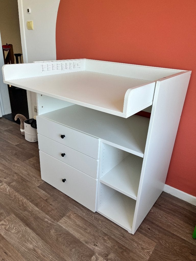 Verzorgingstafel, Ophalen, 70 cm of meer, Zo goed als nieuw, 75 tot 100 cm