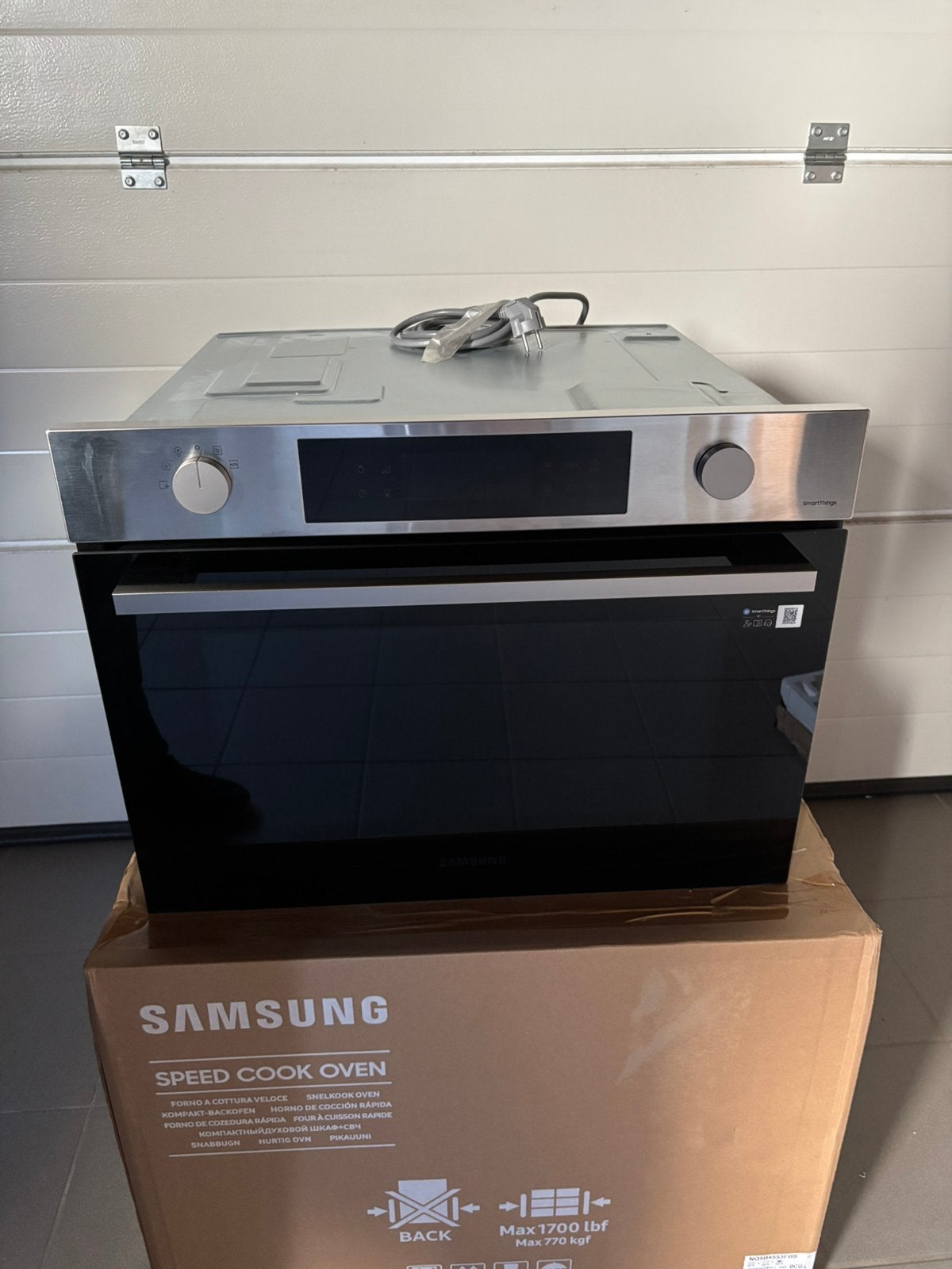 Micro-ondes encastrable Samsung NQ5B4513GBS – Neuf, Elektronische apparatuur, Microgolfovens, Ophalen, Microgolfoven, Nieuw, Inbouw
