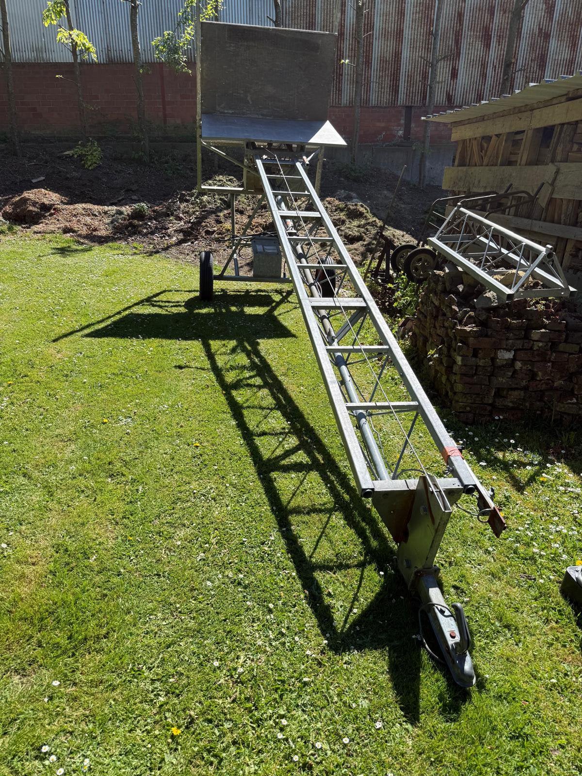 Bouwlift, Bricolage & Construction, Monte-charges, Enlèvement, Comme neuf, Ascenseur de chantier