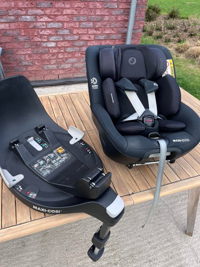 MAXI-COSI Pearl 360 groupe 0+/1 base isofix incluse, Kinderen en Baby's, Ophalen, Zijbescherming, Zo goed als nieuw, Isofix