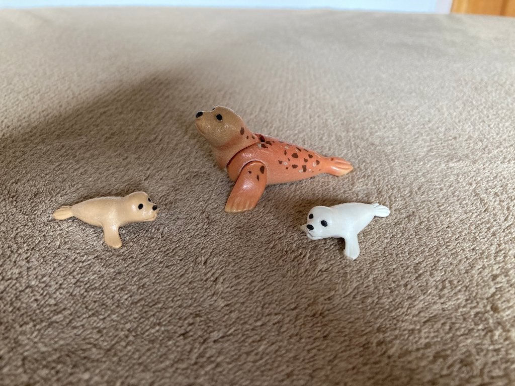 Playmobil zeehond met pups, Enlèvement ou Envoi, Comme neuf