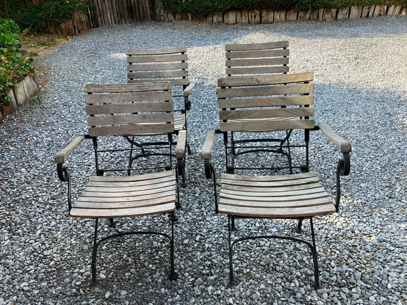 4 chaises Beaufort, 10 by Scandinavia, très bon état, Jardin & Terrasse, Enlèvement