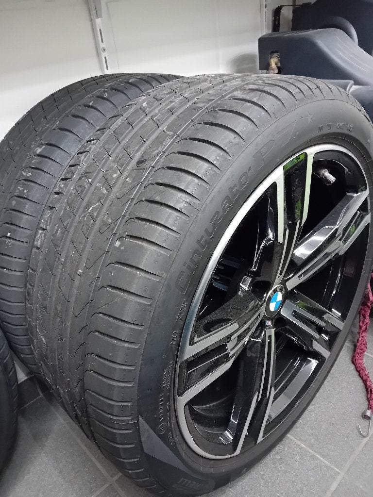 Breedset velgen bmw 3 reeks g20/21, Auto-onderdelen, Banden en Velgen, Velg(en), Zomerbanden, 18 inch, Personenwagen, Gebruikt