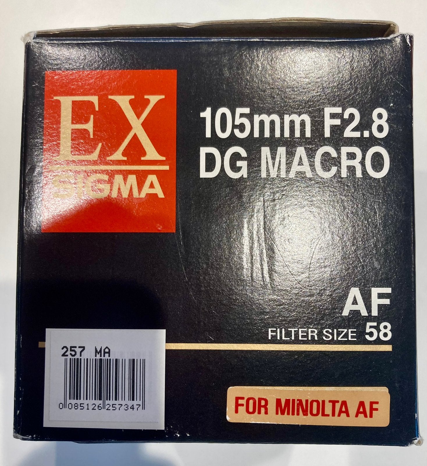 Sigma macro lens NIEUW, Enlèvement, Neuf, Konica Minolta