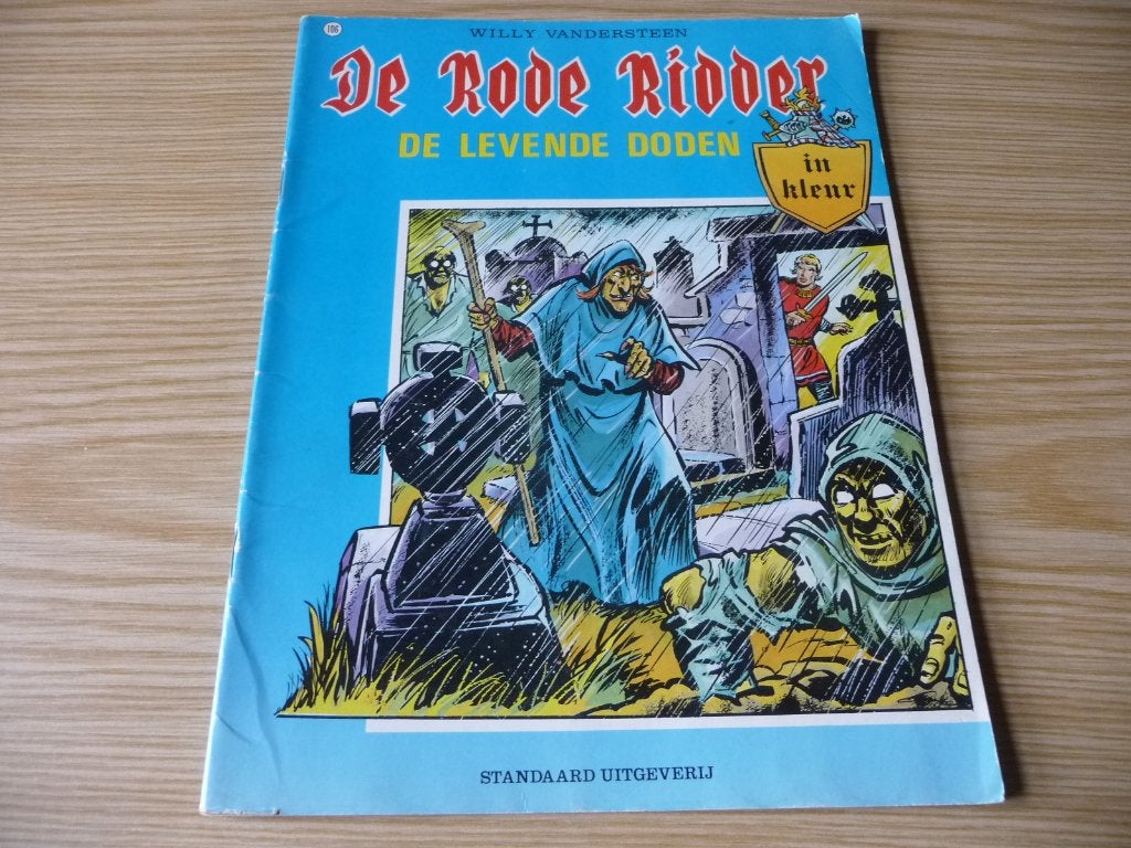 de Rode Ridder 106. De levende doden EERSTE DRUK - € 2, Enlèvement ou Envoi, Willy Vandersteen, Une BD, Utilisé