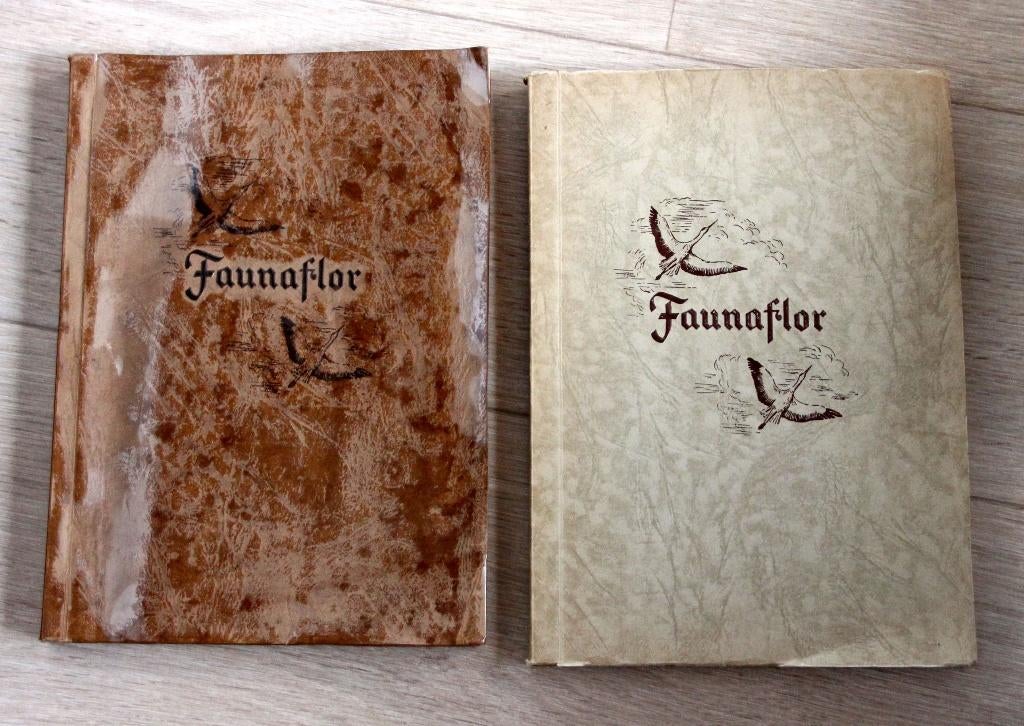 2x Faunaflor Congo chromos Tintin royaume animaux et plantes, Verzenden, Gelezen, Cote d'or