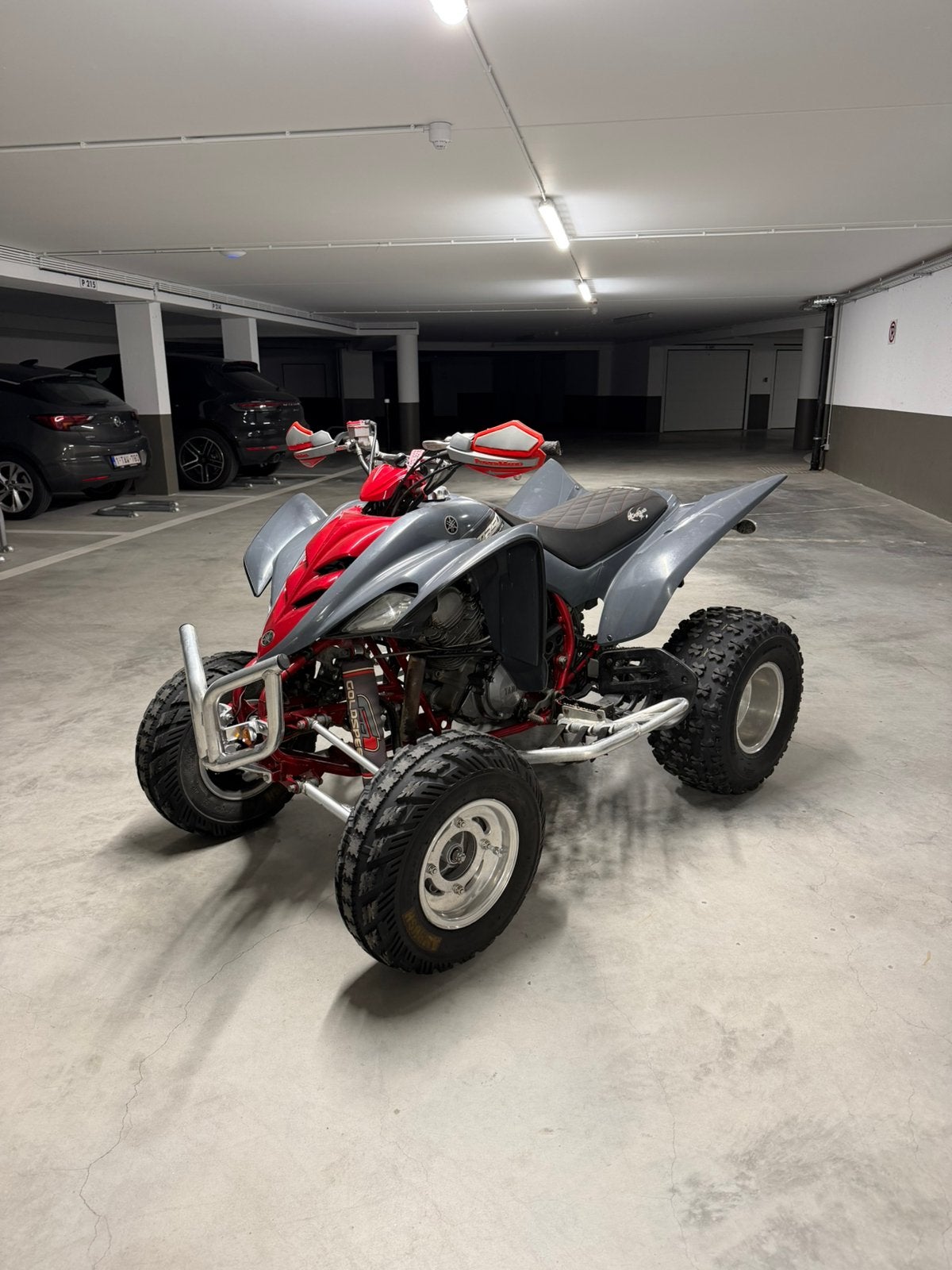 Yamaha Raptor YFM350R-W, Motoren, 11 kW of minder, 350 cc, 1 cilinder