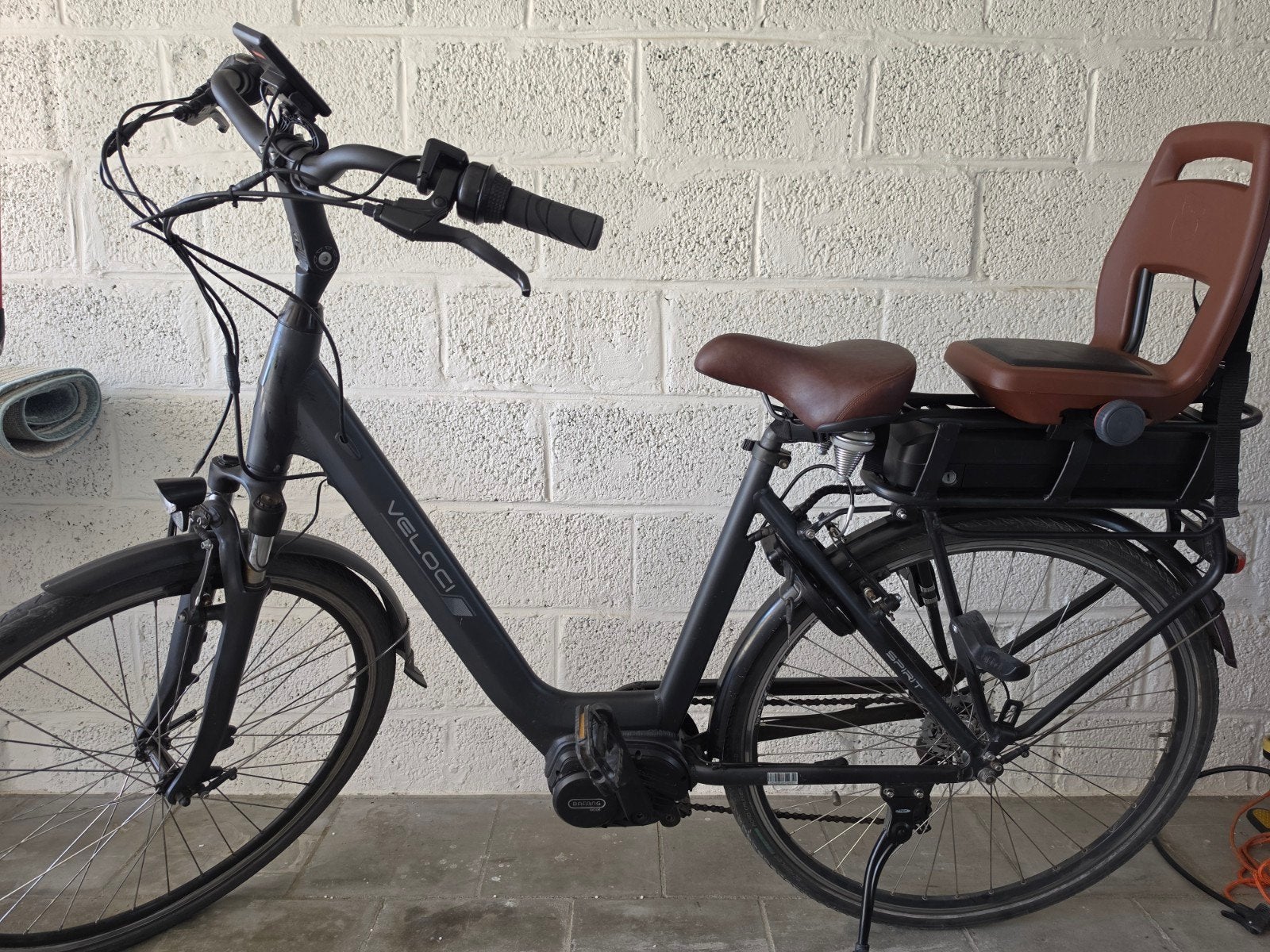 veloci elektrische fiets, Ophalen