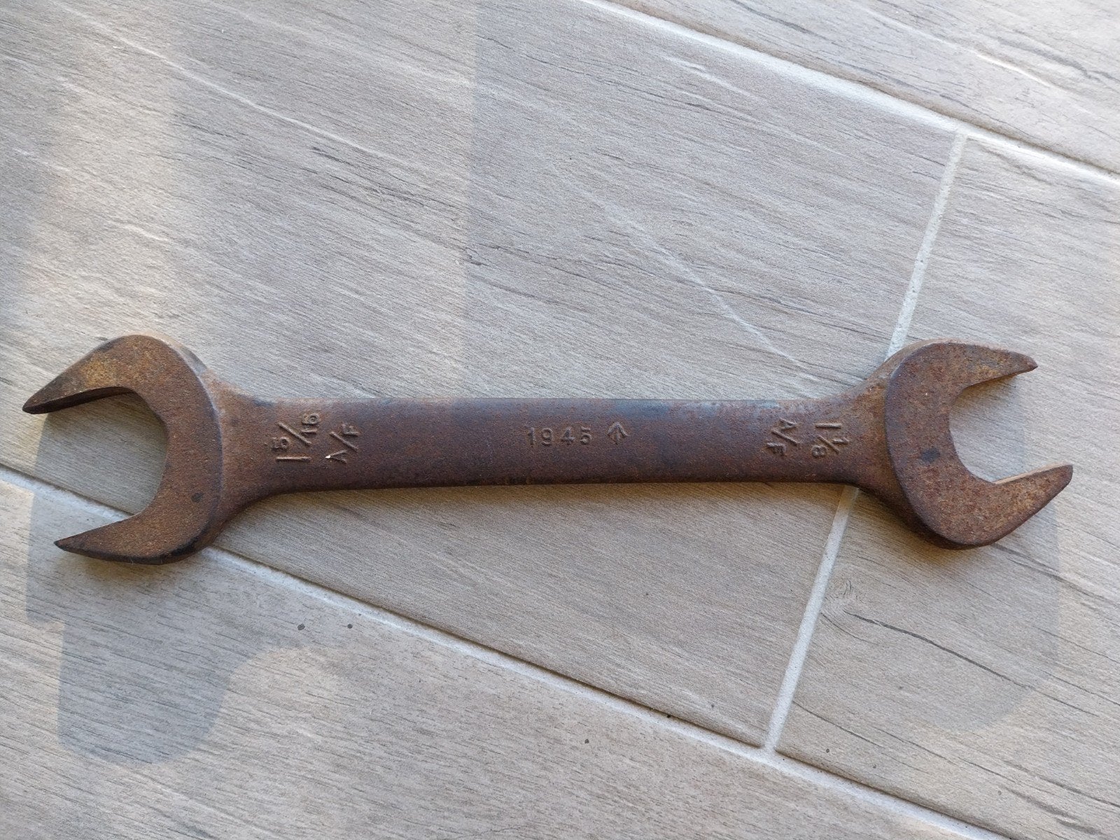 britse sleutel wo2 1940-45 broad arrow, Ophalen of Verzenden