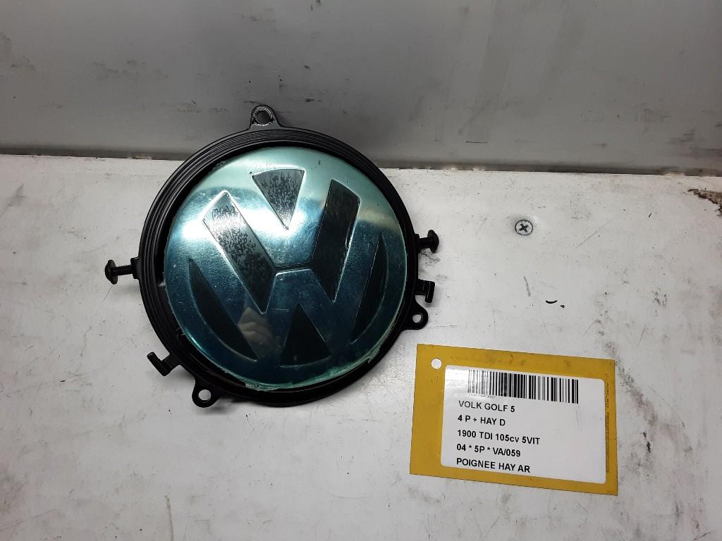 POIGNEE COFFRE / HAYON ARRIERE Golf V (1K1) (1K0827469D), Autos : Pièces & Accessoires, Volkswagen, Mevr. I. Hauben, Utilisé, Rue de l'Espoir 34 34
4030  GRIVEGNÉE, BE