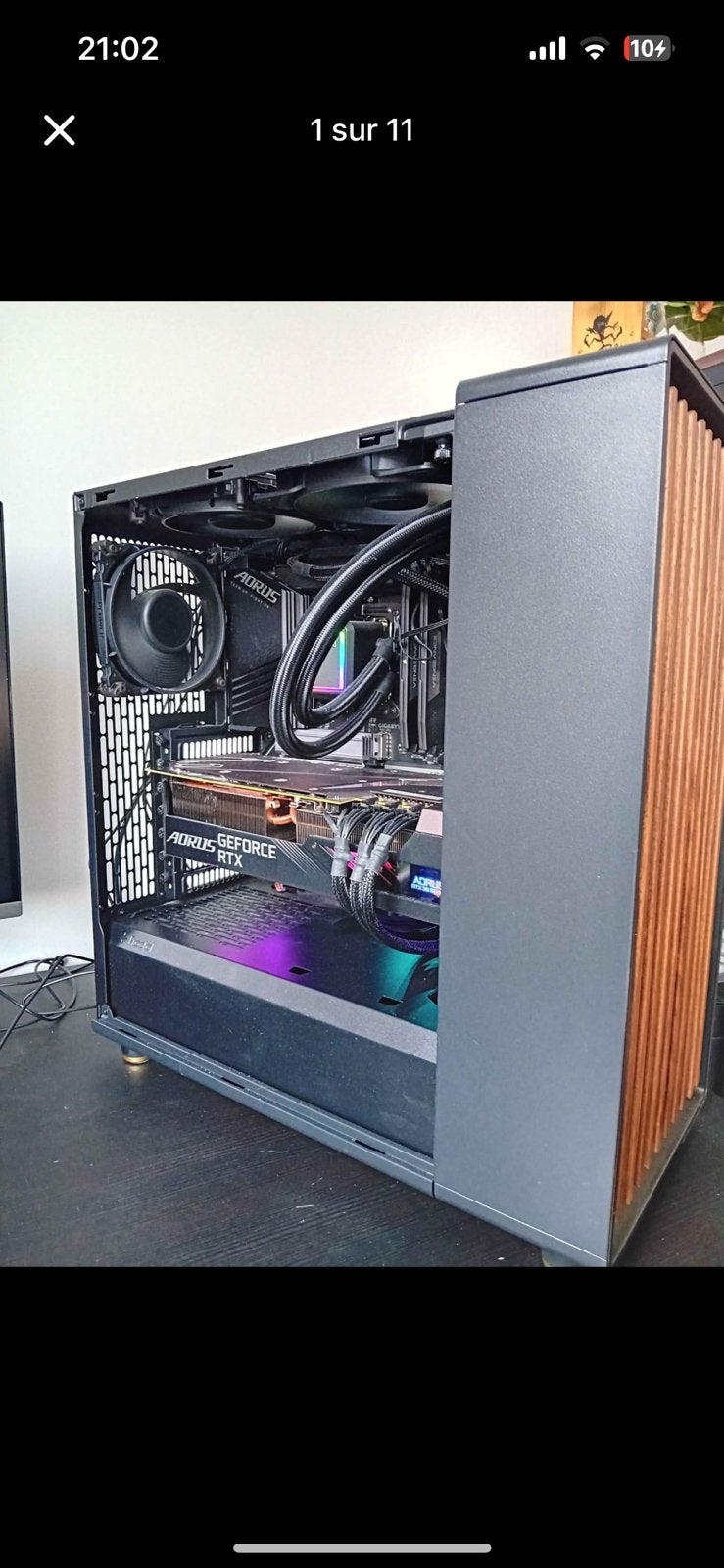 Pc gamer, Enlèvement, Comme neuf