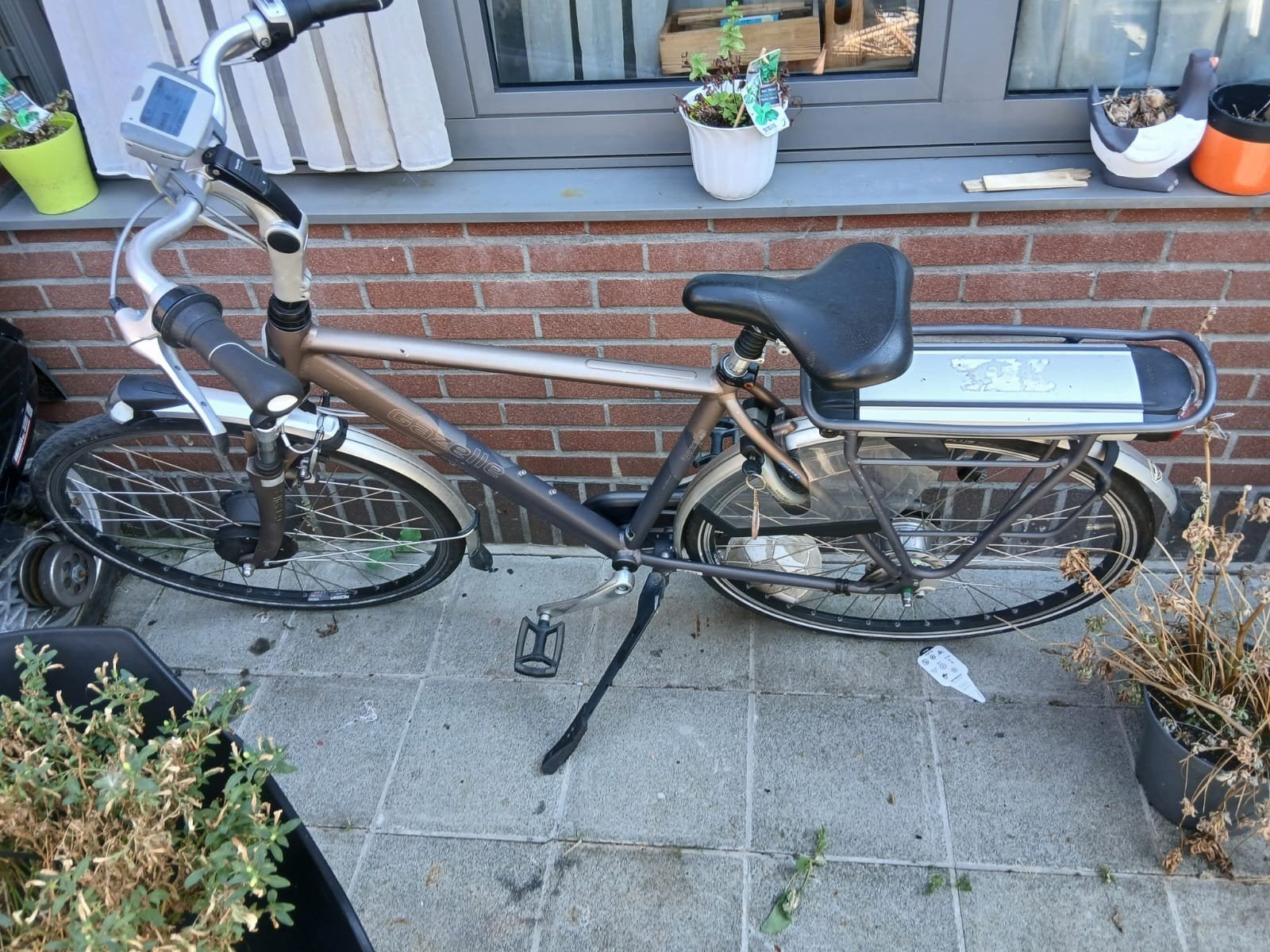 Elektrische herenfiets gazelle, Fietsen en Brommers, Ophalen, Gazelle