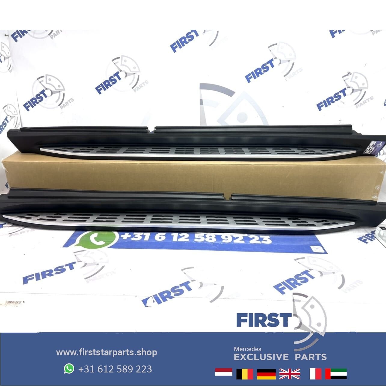 Mercedes GLE W167 V167 Zijskirt Treeplanken Side Steps Set L, Utilisé, -, -, Enlèvement ou Envoi