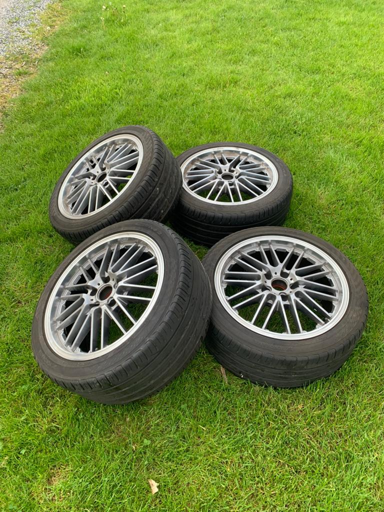 Mooie velgen met band, Auto-onderdelen, Banden en Velgen, Ophalen, 17 inch, Velg(en)