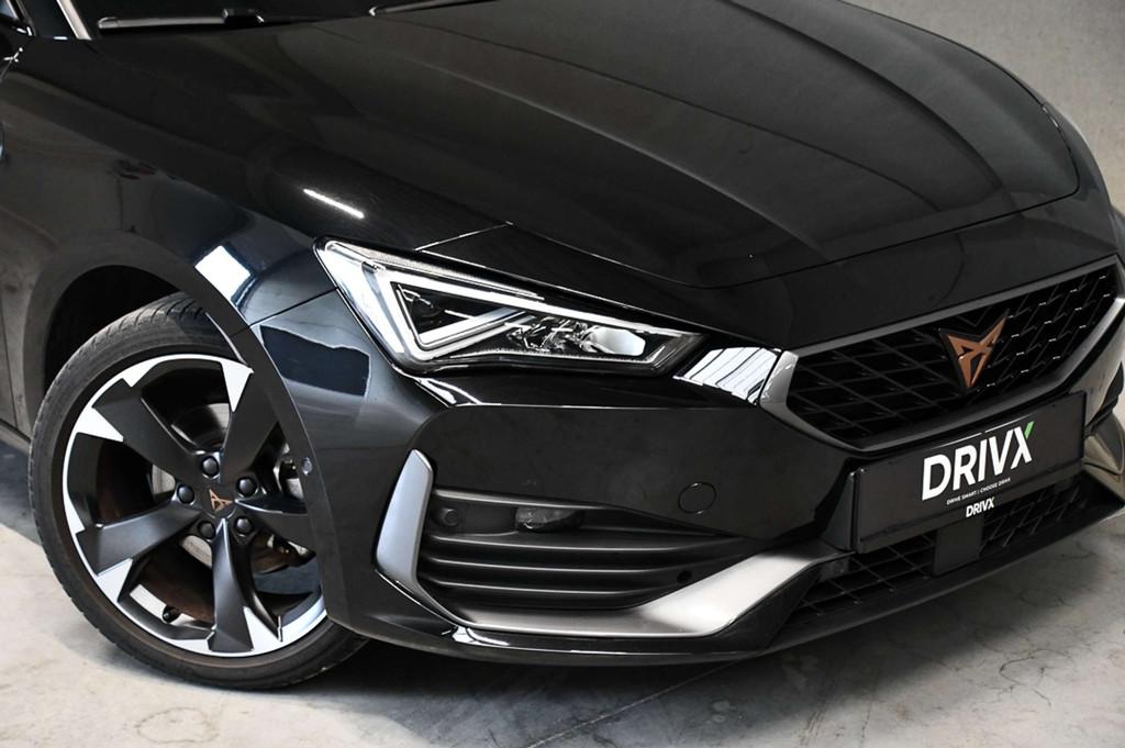 CUPRA Leon 1.5 eTSI MHEV - DSG - Carplay - DAB - Stuurverw., Adaptive Cruise Control, 4 cilinders, Leon, Zwart