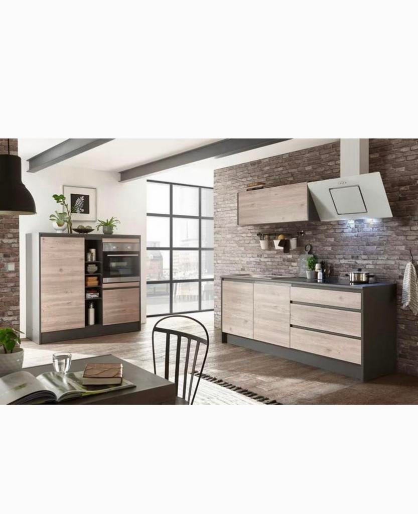Volledige keuken met toestellen, Huis en Inrichting, Ophalen, Nieuw
