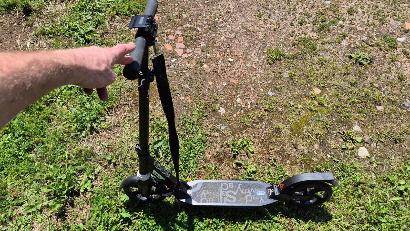 Step oxelo, Fietsen en Brommers, Ophalen, Zo goed als nieuw, Gewone step, Oxelo (Decathlon)