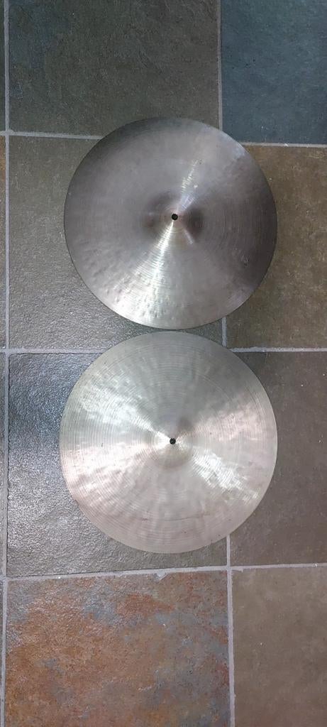 Zildjian HiHat K ISTANBULL  16 INCH NEW STAMP I.Z.G.ST., Musique & Instruments, Batteries & Percussions, Utilisé, Autres marques