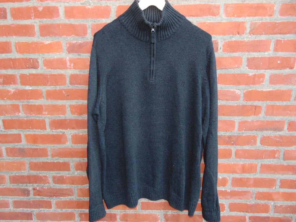 Schipperstrui katoen in prima staat, Kleding | Heren, Truien en Vesten, Ophalen of Verzenden, Gedragen, Maat 52/54 (L), Grijs