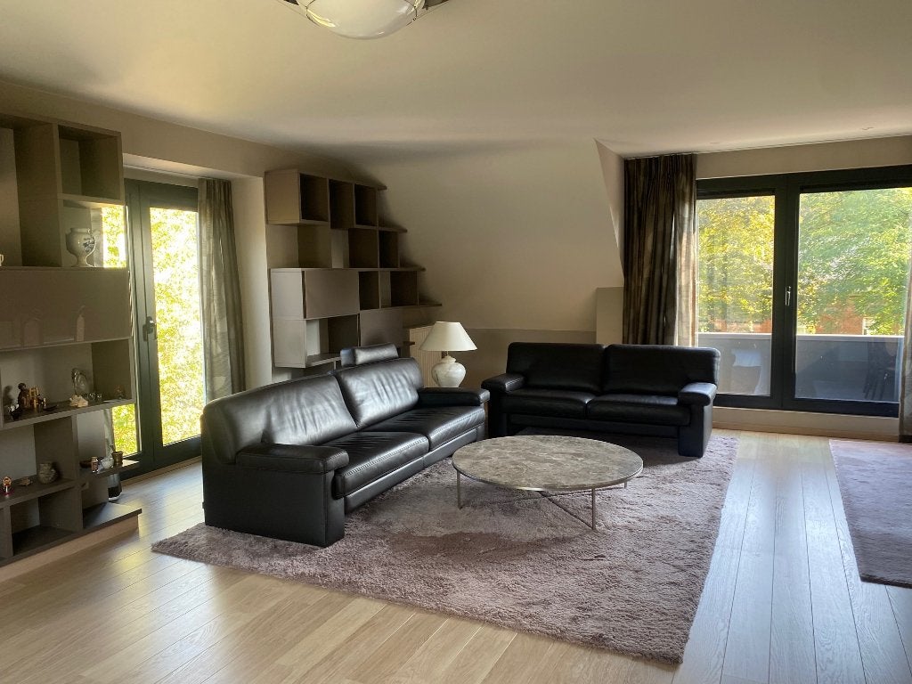 Salon leder 3-zit, Maison & Meubles, Canapés | Salons, 200 à 250 cm, Moderne design, Banc droit, Comme neuf