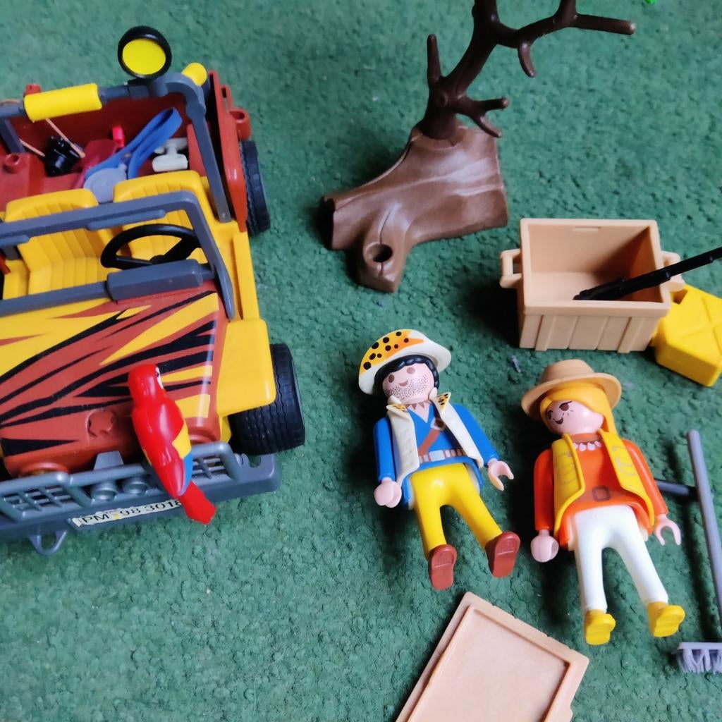 Playmobil safari, Ophalen