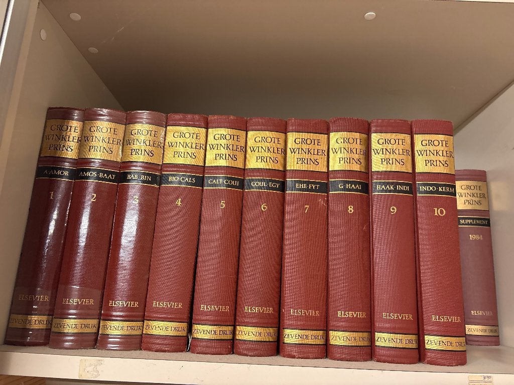 Winkler prince, Boeken, Encyclopedieën, Ophalen, Complete serie, Zo goed als nieuw, Algemeen