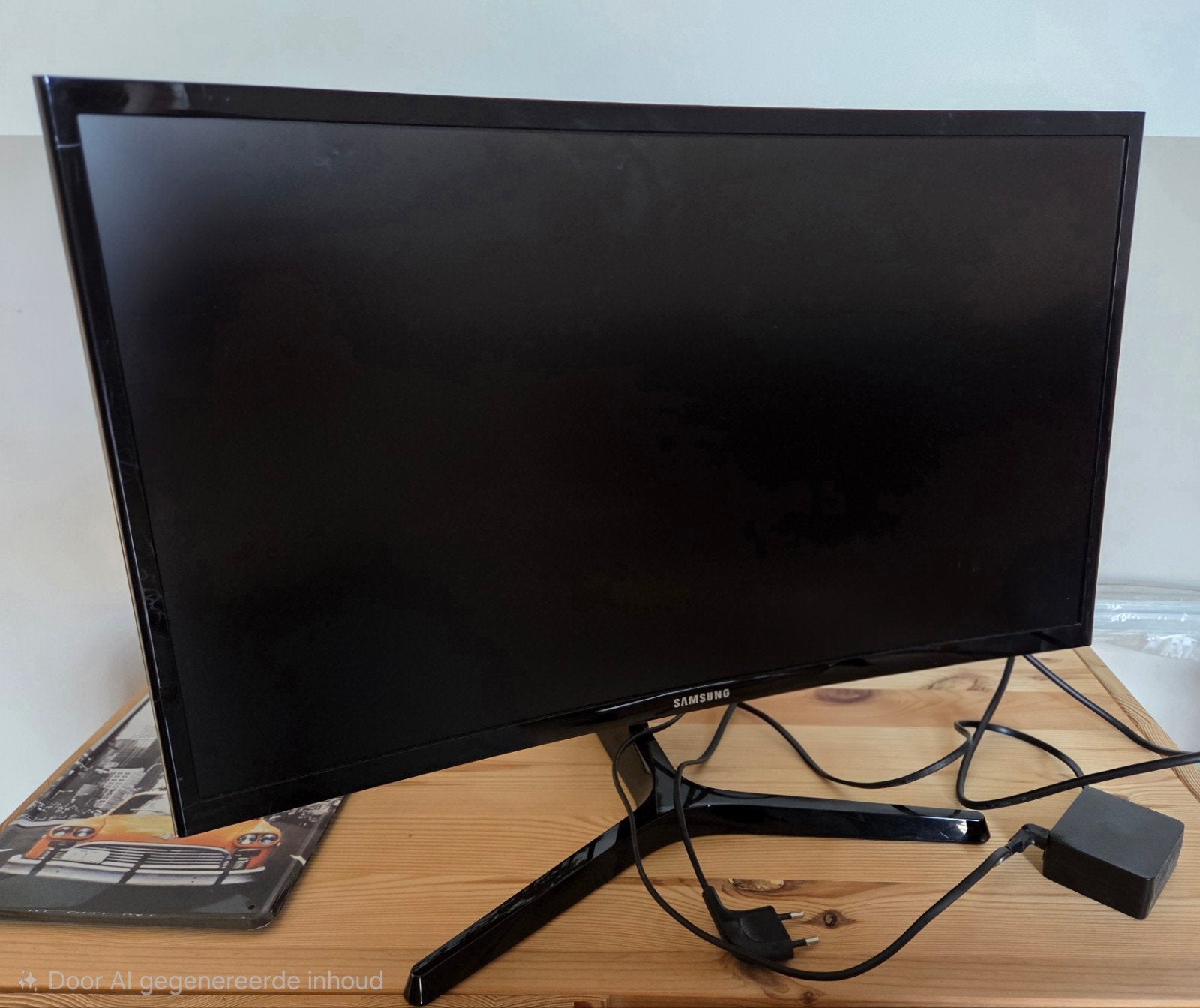 Samsung curved full HD 24inch CF396, Computers en Software, Ophalen, HD